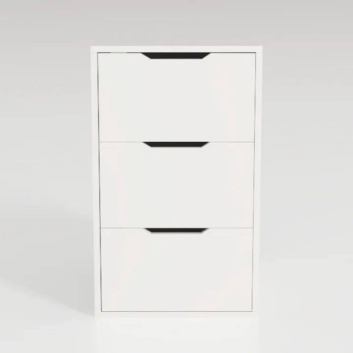 Solid Wood Bedside Cabinet File Cabinet, Multi