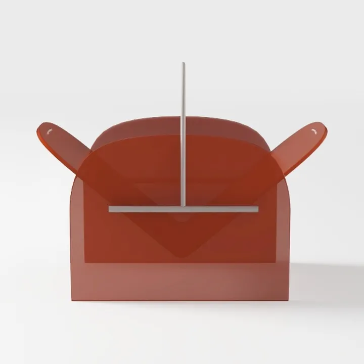 magazine stand-Transparent Home