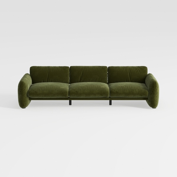 OUDINI L-Shaped Sectional Sofa, Reversible L