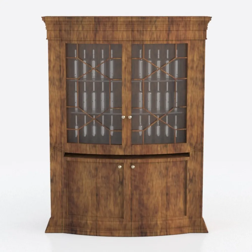 vidaXL Sideboard with LED Lights, Kitchen Storage