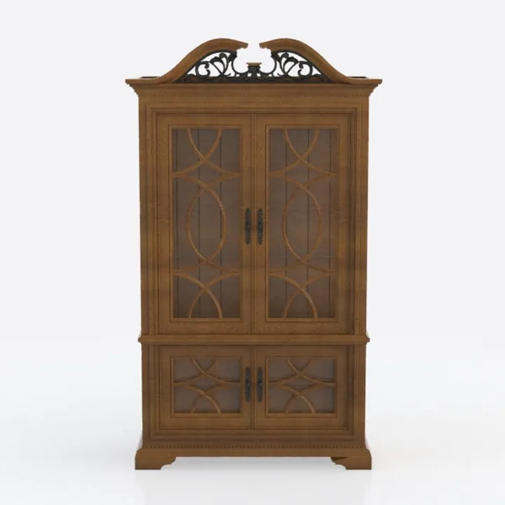 47" Kitchen Pantry, Farmhouse Storage Cabinet with