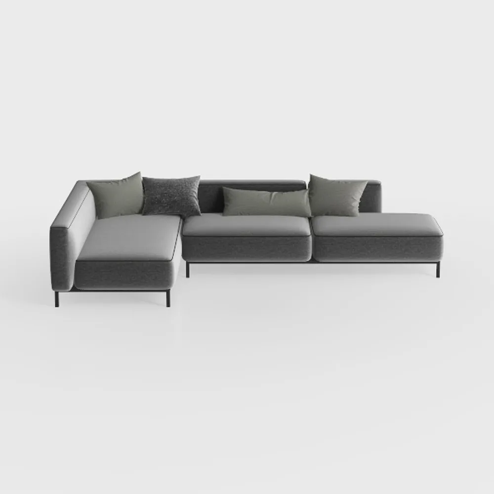 YI DANICA L-Shaped Sectional Couch – Modular with