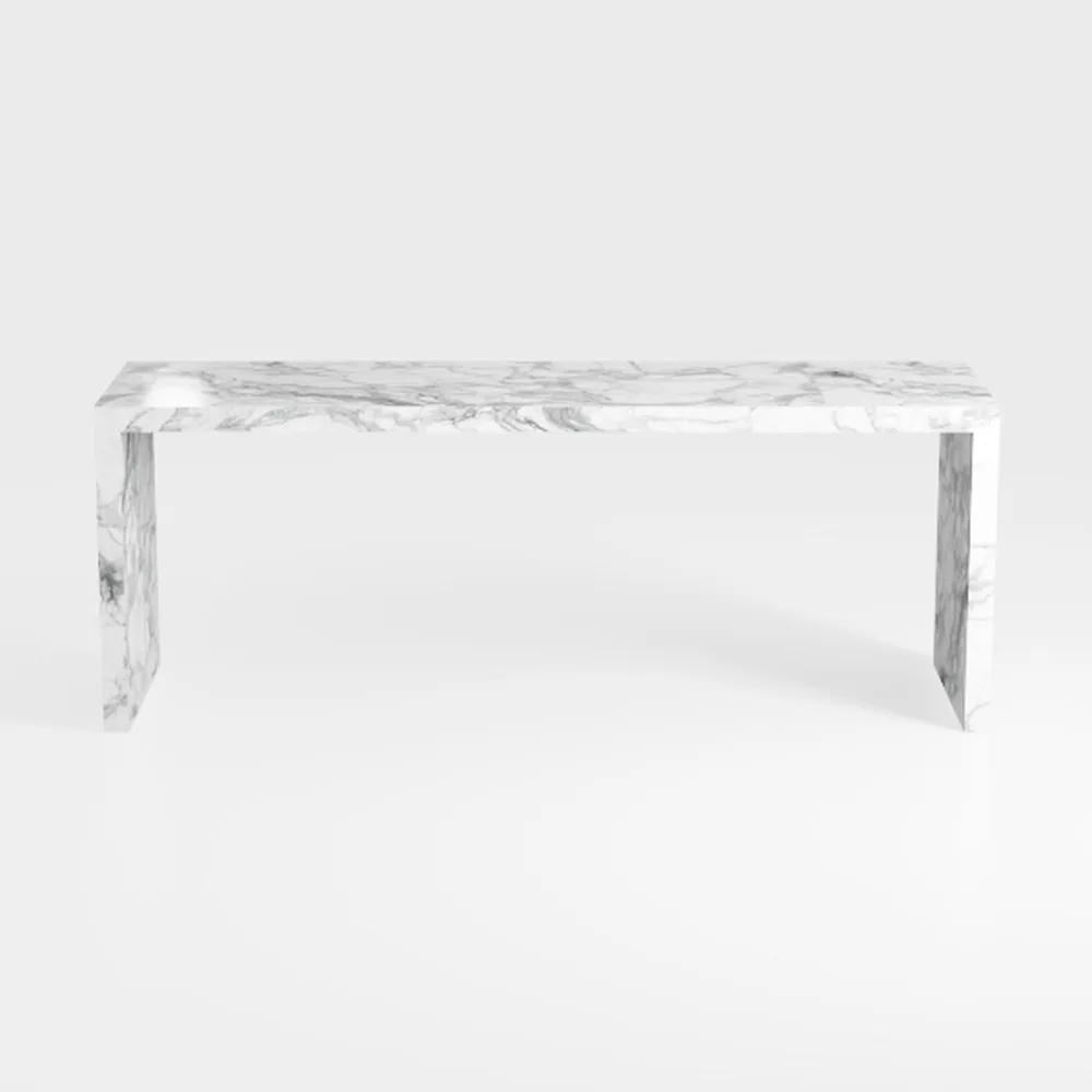 TAPIVA Desk Computer Desks Office Desk Marble Tabl