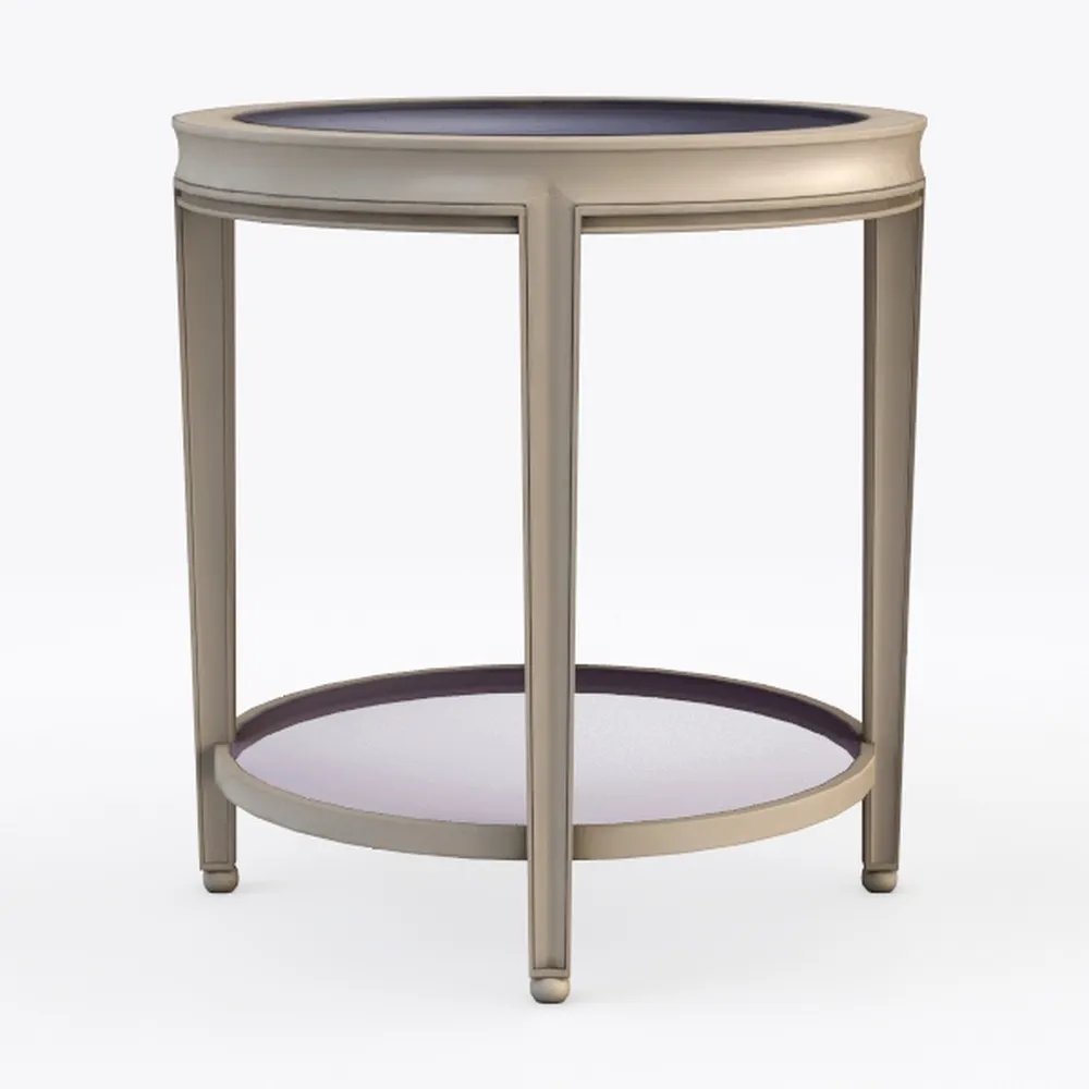 Royal Crest 18 in. Chrome Standard Height Round Gl