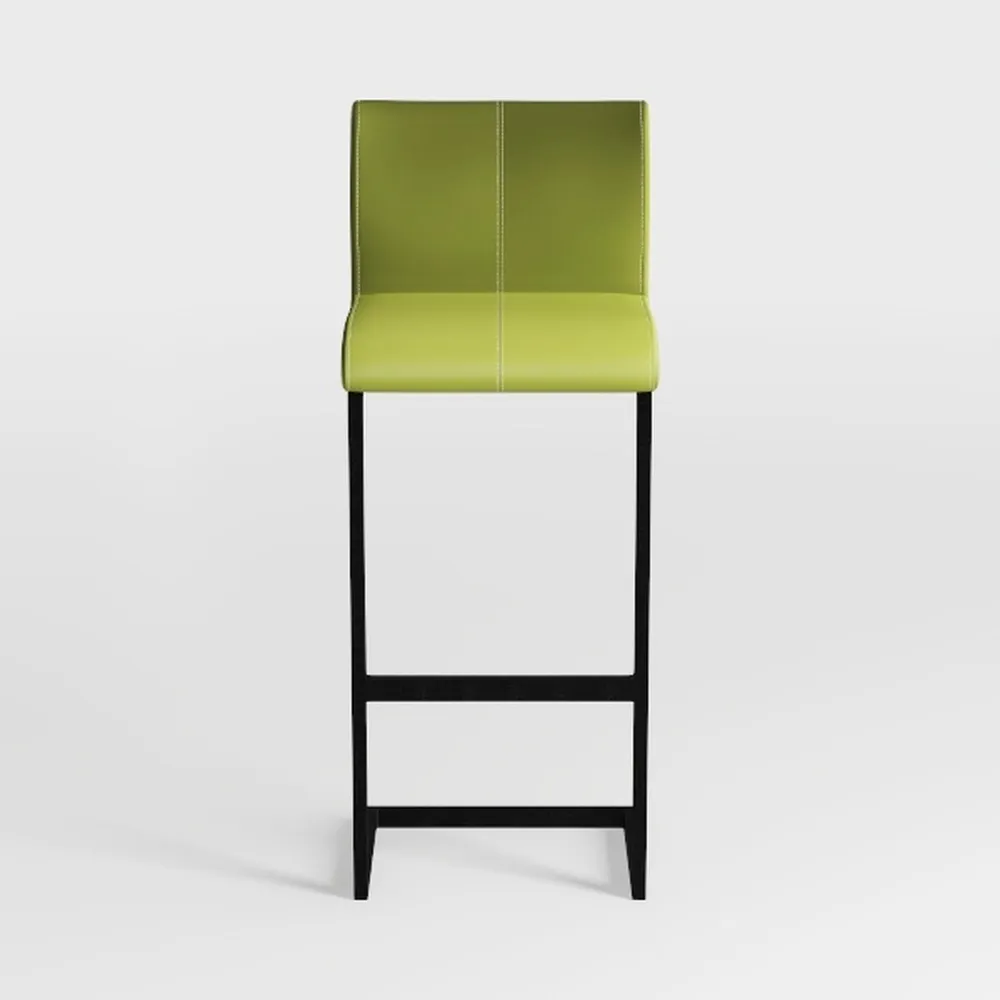 _Store Sedia Sedia, Gamba in Ferro battuto a Trasferimento Termico Pacchetto Morbido La Superficie del Sedile Domestico Ristorante/Soggiorno Poltrona a Sdraio 5 Colori (Colore : Giallo) Dignitoso