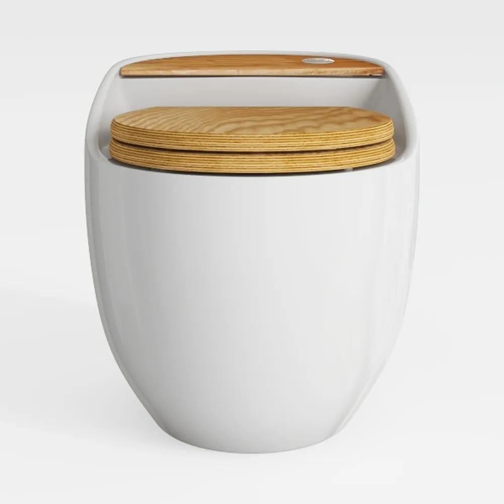 SpaceAid Laundry Hamper with Wheels and Lid, 26