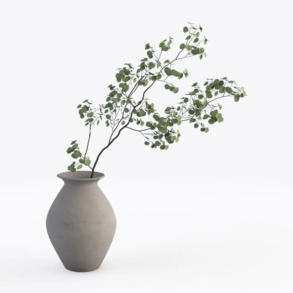 SIDUCAL Ceramic Decorative Flower Vase | 6 Inch