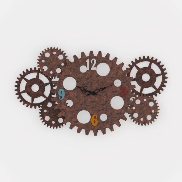 wall clock-Industrial Loft