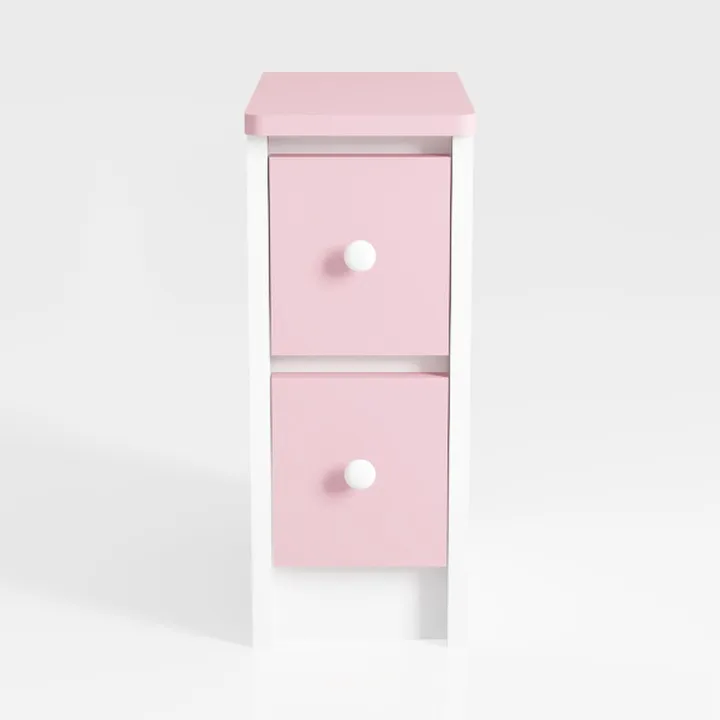 POCHY Bedside Table Nordic Wooden Nightstand