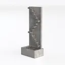fountain-Cozy Garden-Water Feature Left 45 Degree View