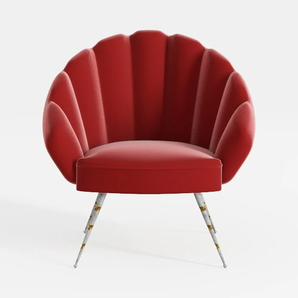 Velvet Dining Chairs Set of 4, Modern Upholstered