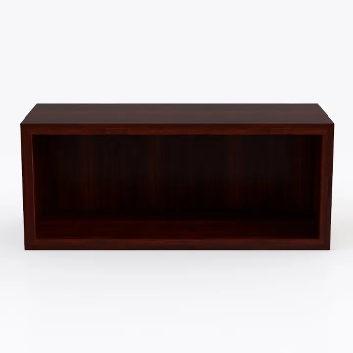 Lorell Essentials Cherry Laminate Stack-on Hutch