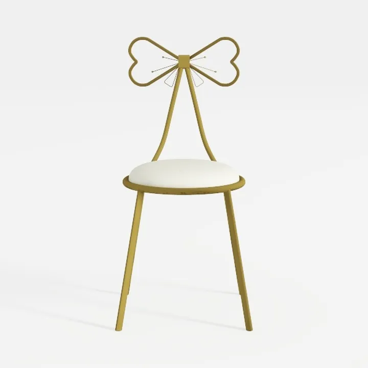 Vanity Chair, Cute Makeup Stool for Women's
