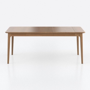 yerealye Solid Wood Writing Desk, Mid Century Mode