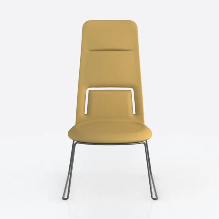 Matty Mustard Accent Chair