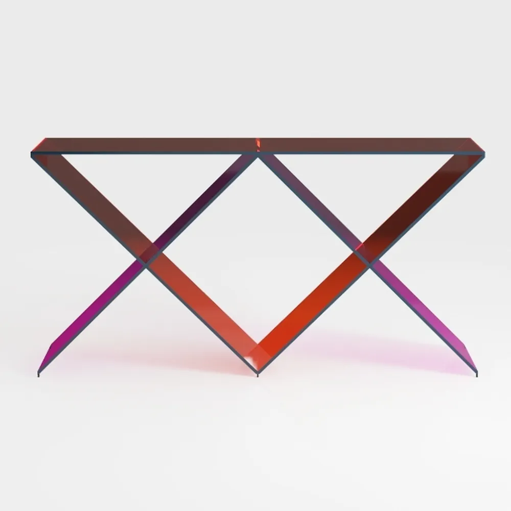 SERWALL Folding Outdoor Side Table Set of 2