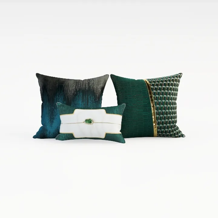 Woaboy Set of 2 Outdoor Waterproof Throw Pillow