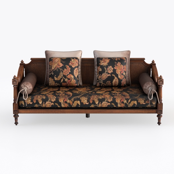 Acme Devayne Traditional European Loveseat with Qu