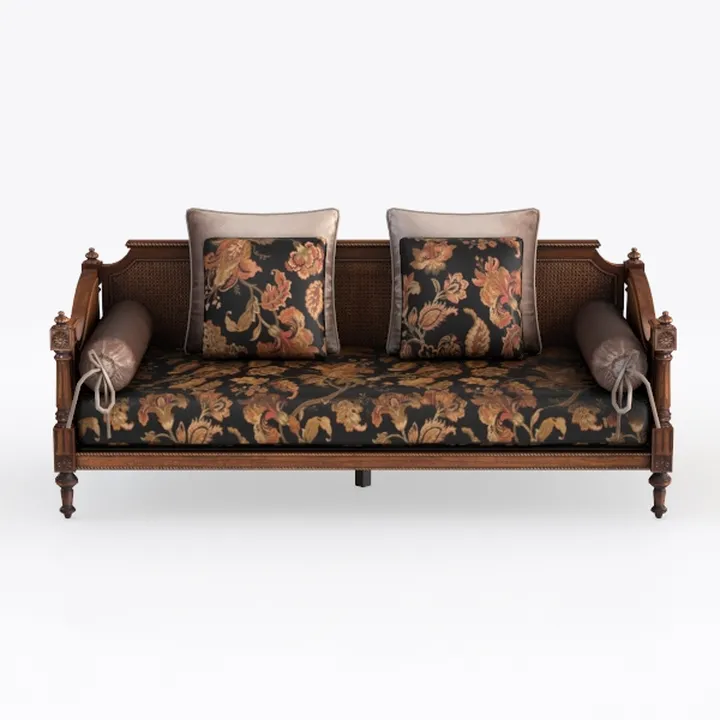Acme Devayne Traditional European Loveseat with Qu