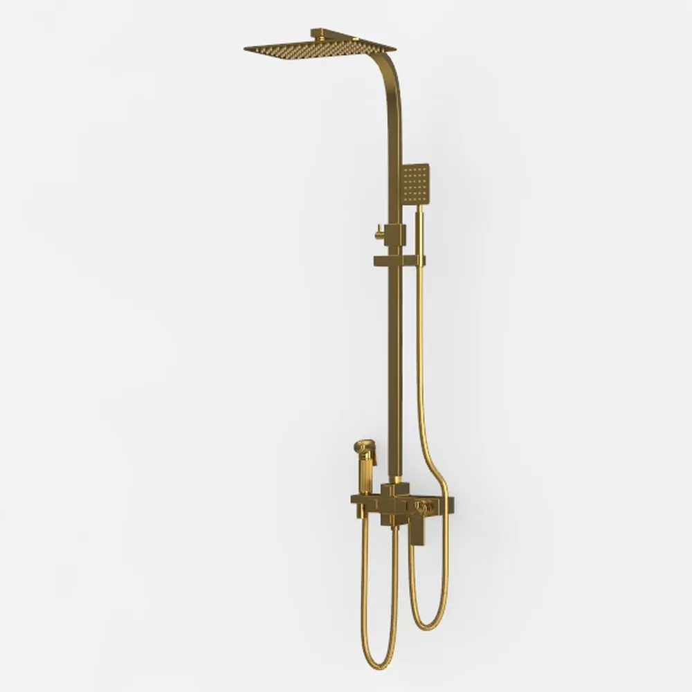 Delta Faucet Modern Raincan 2-Setting Round Shower