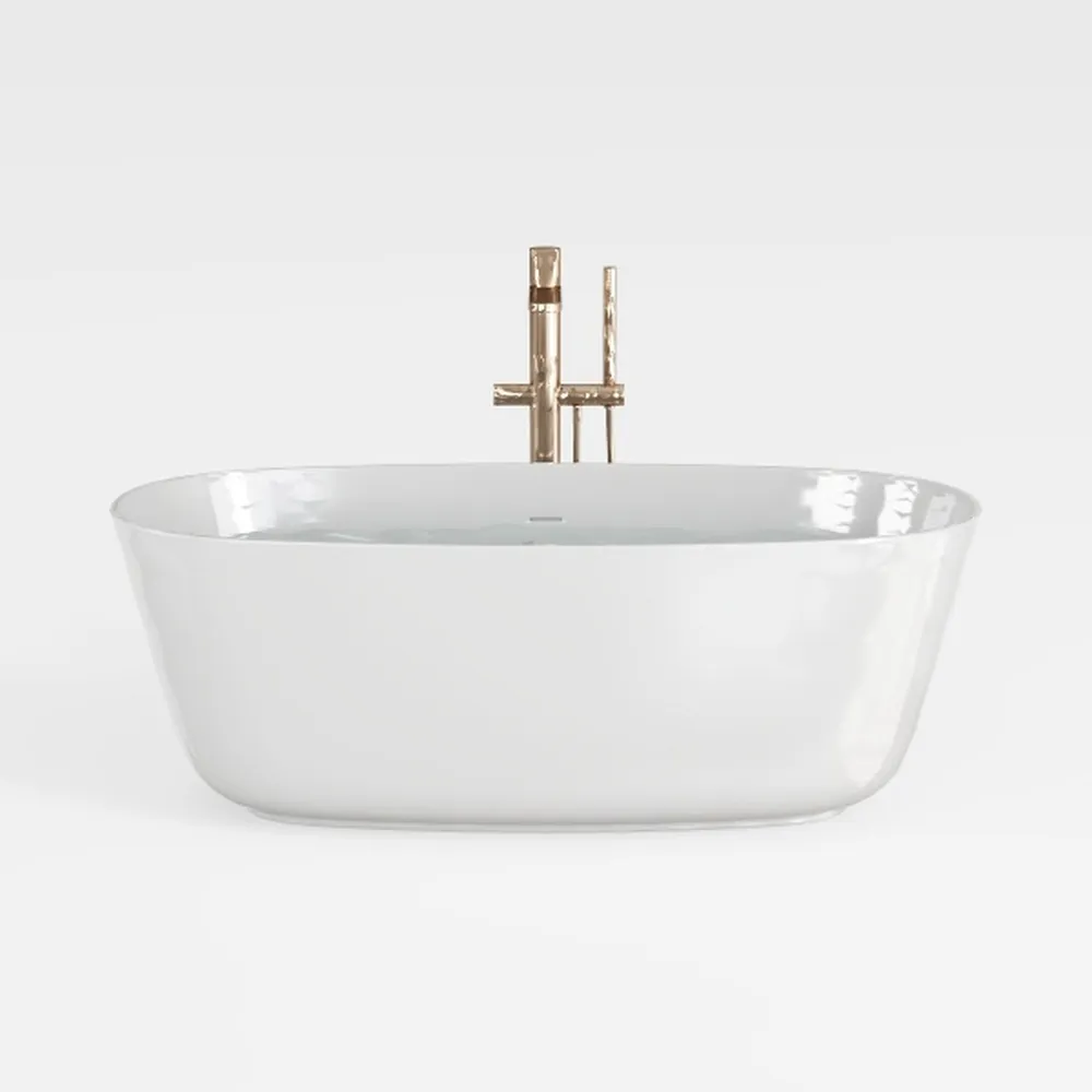 FerdY Shangri-La 59" Acrylic Freestanding Bathtub