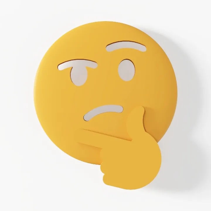 THINKING FACE-Emoji