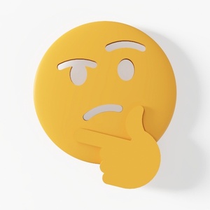 THINKING FACE-Emoji