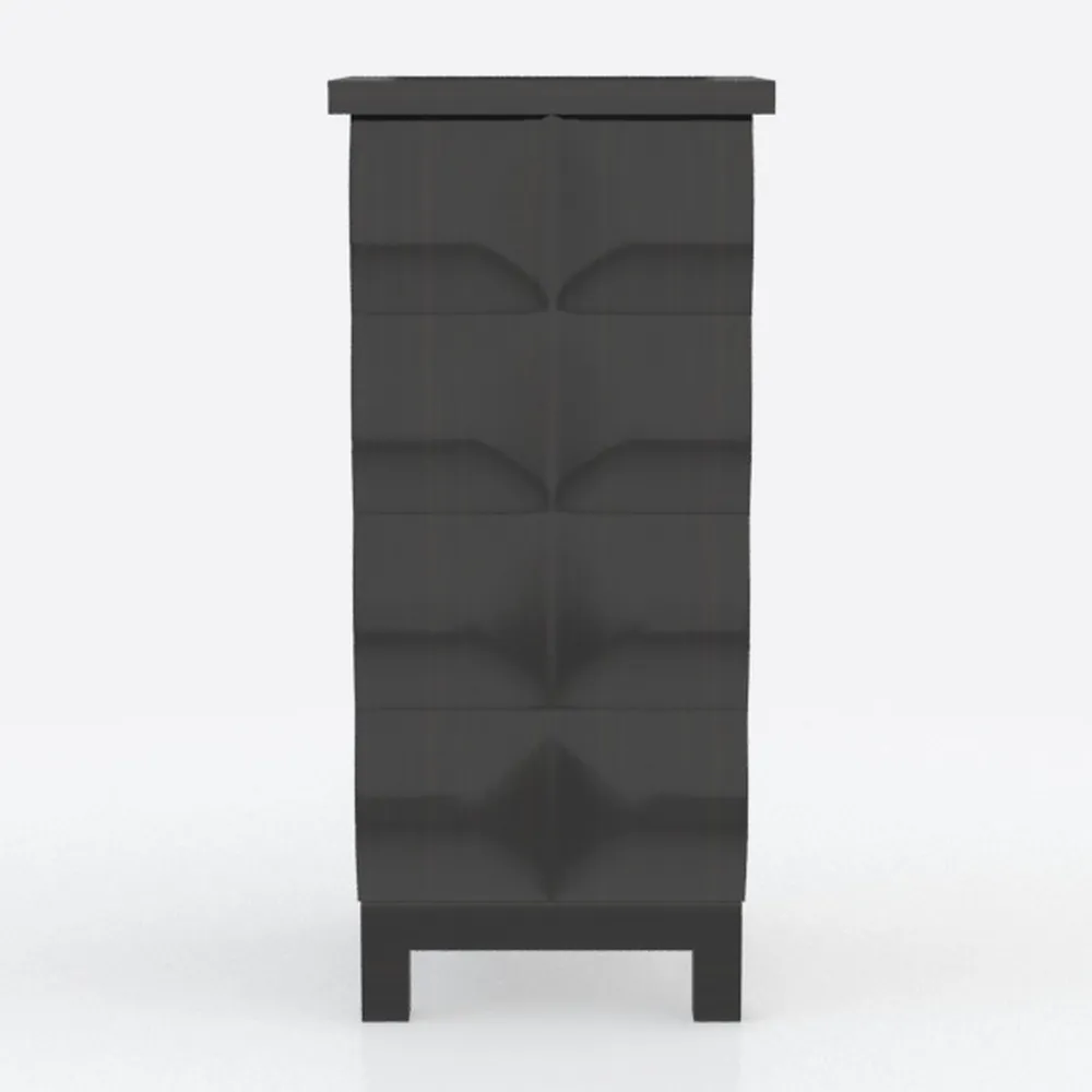 Sideboard Black 13.6"x13.4"x35.4" Engineered Wood 