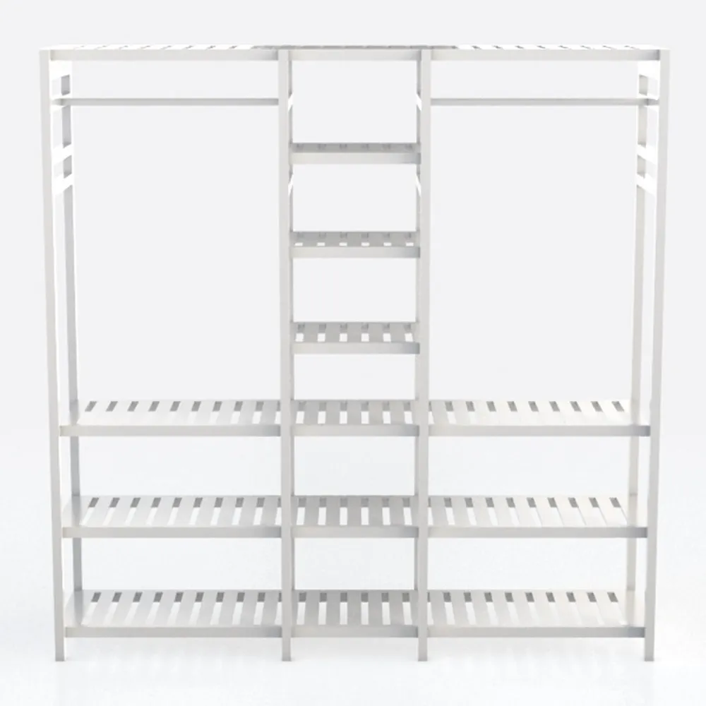4000 LBS Heavy Duty Wire Rack 48 x 24 x 76, 5-Tier