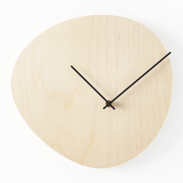 wall clock-Timber Stlye