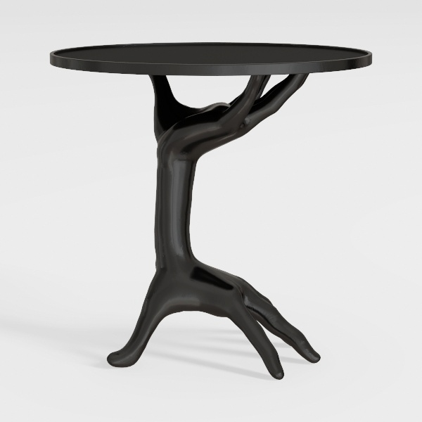 C/G Outdoor Side Tables,Cast Aluminum Patio End