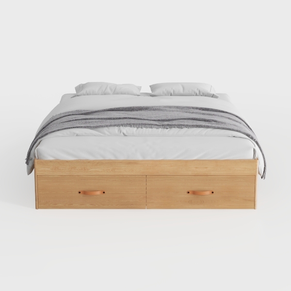 Merax Platform Bed, Full Size Wooden Bed Frame wit