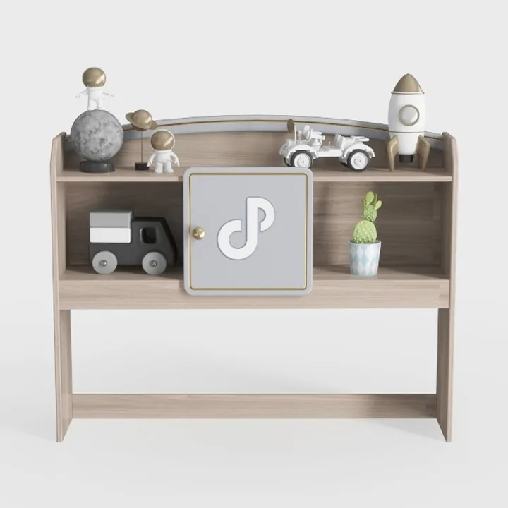 Sideboard Natural and White 45.3"x11.8"x29.9" Wood