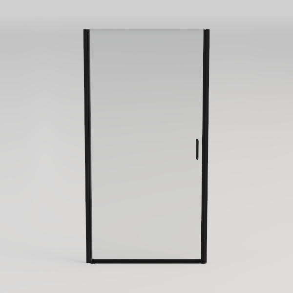 CKB Semi-Frameless Shower Door, Adjustable Width