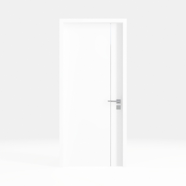 24&quot; x 80&quot; Prehung Door White Primed Panel Slab 