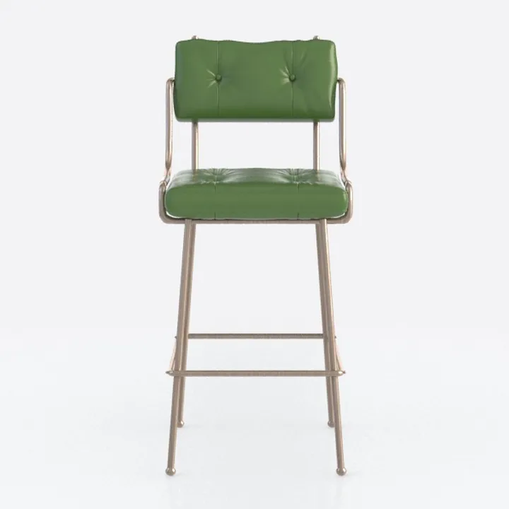 Counter Height Bar Bar Stools Mid-Century Retro Pu