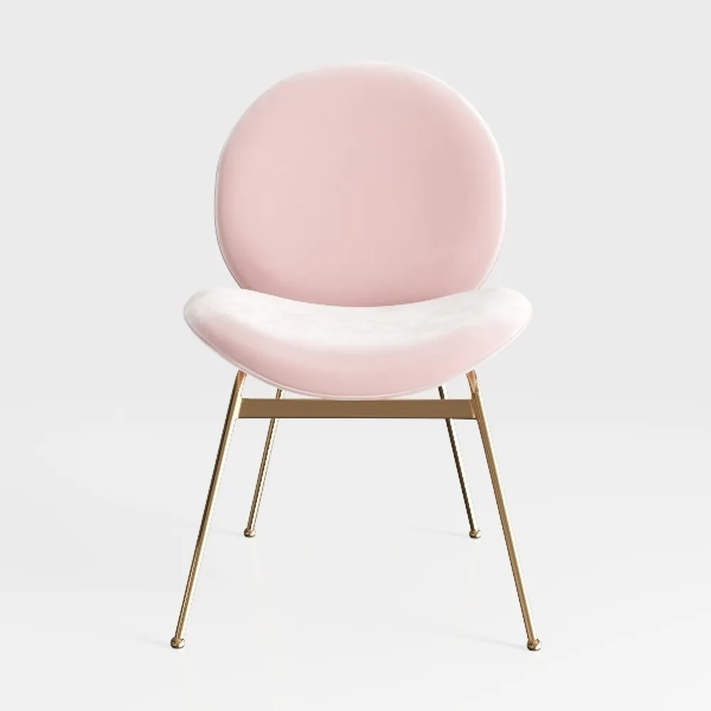 SAFAVIEH Home Collection Dublyn Light Pink Velvet/