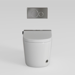 Elongated Smart Toilet with Auto-Open Lid & Heated