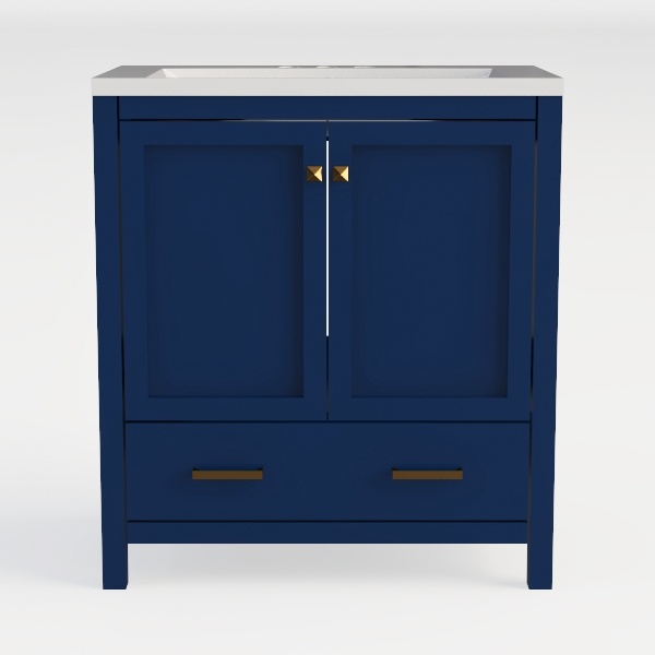 Bathroom Floor Storage Cabinet,31.5" H Metal