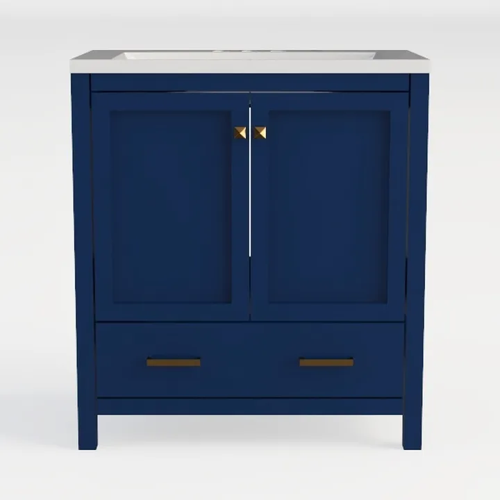 Bathroom Floor Storage Cabinet,31.5" H Metal
