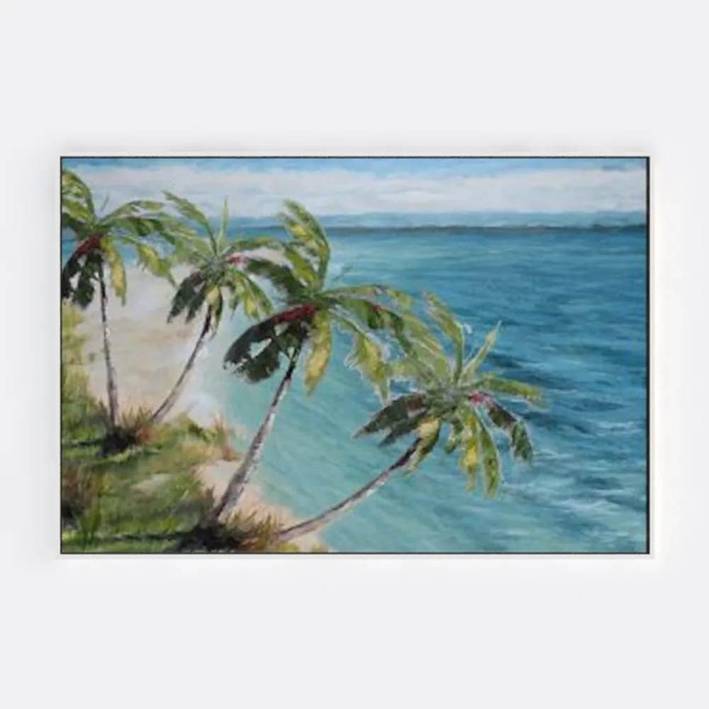 LB Beach Coastal Wall Art - Starfish With White