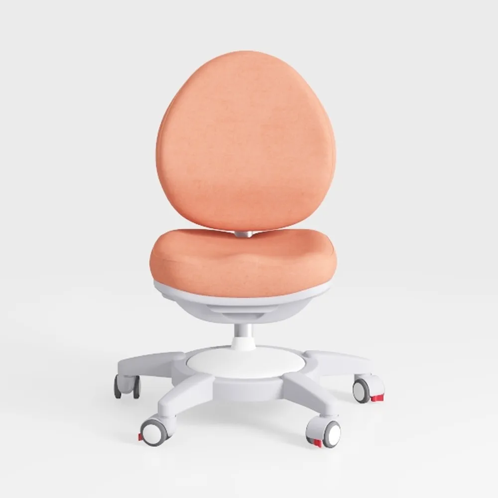 Grey PU Leather Upholstered Vanity Chair - Cute De