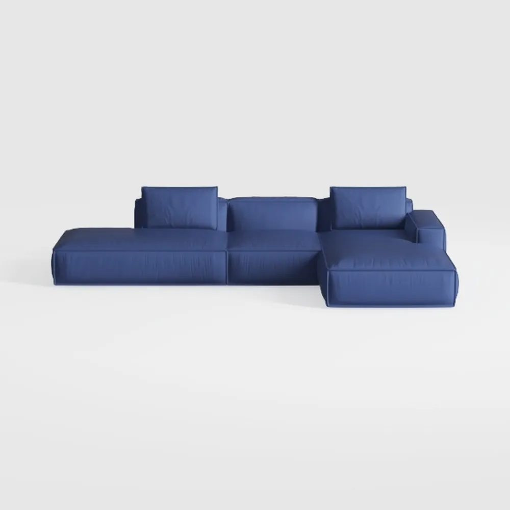 Modular Sectional Sofa with Convertible L/U-Shape