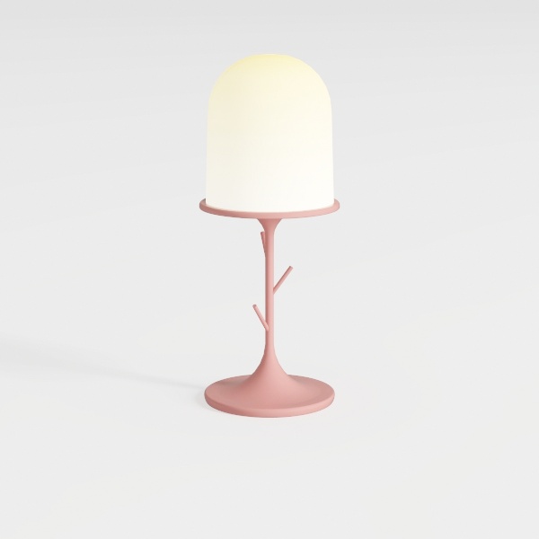 Touch Bedside Table Lamp - Pink Small Lamp for Bed