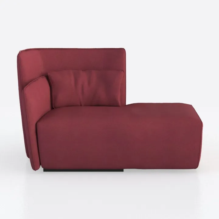 Pemberly Row Convertible Modern Velvet Sleeper Sec