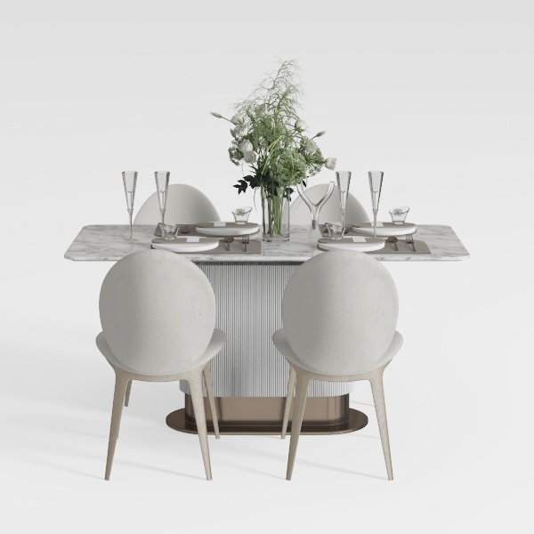 Charity Fixed Gray Oak Marble Top 79 in. Double Pe