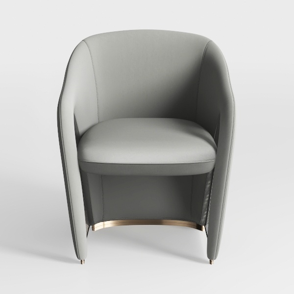 Swivel Barrel Accent Chair, 360° Small Round Sofa