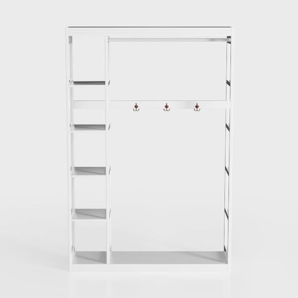 Patiorama Shoe Cabinet w/2 Flip Drawers & Side