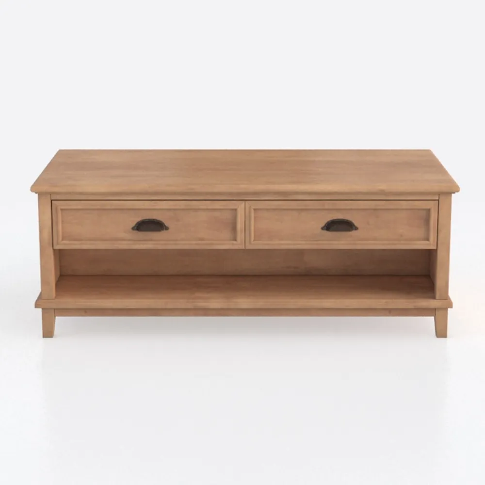 DWVO Farmhouse Coffee Table: Board Game Table with