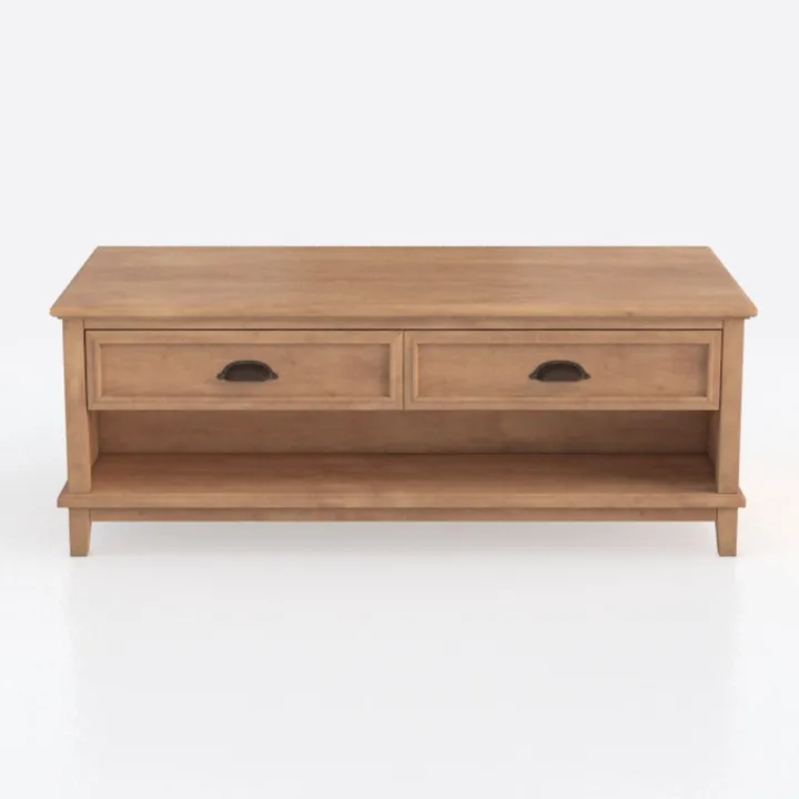 DWVO Farmhouse Coffee Table: Board Game Table with